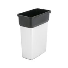 Affaldsspand Geo 55L metallic/sort B29xL49xH61cm product photo