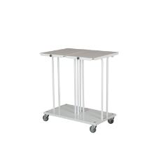 Garbagerack double White D750xB560xH830mm w/ lid for 110Ltr bag product photo