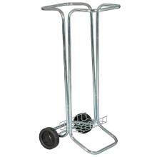Affaldsstativ m/ store hjul D440xB445XH940mm til 110 Ltr s&aelig;k product photo