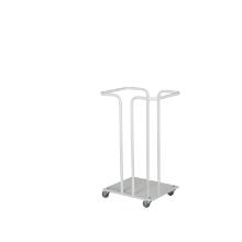 Garbagerack w/out lid white W375xD500xH825mm for 110 ltr bag product photo