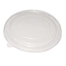 Plastl&aring;g Catersource rund til brun kraft salatsk&aring;l klar PET &Oslash;150mm product photo