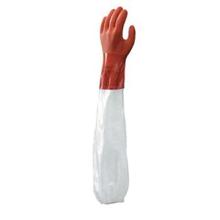 Glove Showa 640 PVC w/60cm welded white sleeve size XL product photo