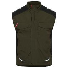 Vest Galaxy FE Forest green/black 65% polyester 35% cotton product photo