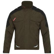 Jakke FE Galaxy Forest green/Sort 65% polyester/35% bomuld str L product photo