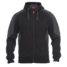 Sweat Cardigan FE Galaxy black/antracit polyester/cotton size S product photo