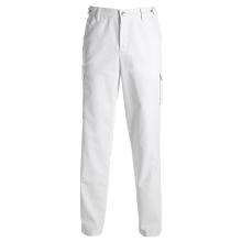 Pants HACCP Unisex white polyester/cotton length 80cm size XL product photo