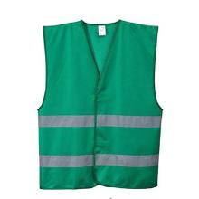 Sikkerhedsvest Gr&oslash;n polyester 125gr str S/M product photo