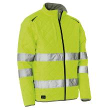 Thermo jacket ELKA Hi-vis yellow EN ISO 20471/3 quilted 100% polyester size 4XL product photo