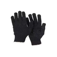 Handske BlueStar Sort strik polyester/bomuld med dotter str XL/10 product photo