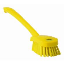 Washing brush Vikan 41866 Stiff Yellow with long handle 415mm product photo