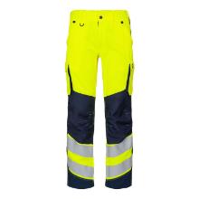 Buks FE Safety Light Dame Gul/Blue ink RECYCLE PES/bomuld EN-ISO20471 str 42 product photo