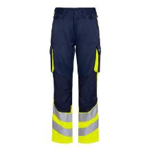 FE Safety Light EN-ISO20471 trousers blue ink/yellow RECYCLE poly/cot size 120 product photo