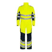 Boiler Suit FE Safety Light EN-ISO20471 yellow/blue ink RECYCLE poly/cot size XL product photo