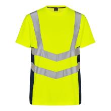 T-shirt FE Safety EN ISO 20471 yellow/blue ink cotton/polyester l/s size XL product photo