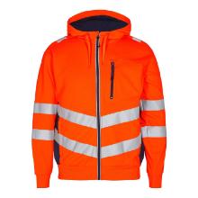 Sweat Cardigan FE Safety EN ISO 20471 orange/blue ink polyester size XL product photo