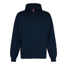 Sweatshirt FE Extend w/hood and zipper blue ink polyester/cotton 320g size XL product photo