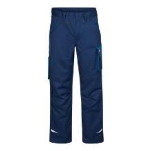 Trousers FE Galaxy Light blue ink/dark petrol polyester/cotton 210g size 104 product photo