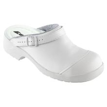 Safety cloggs Superflex white slipper w/elastic heel strap S2 size 43 product photo