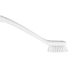 Glanzing brush Vikan hard slim with long shaft 420mm White 41855 product photo