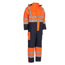 Kedeldragt ELKA Hi-vis Vinter Orange/Navy PU/polyester 190gr EN-ISO20471 str XL product photo
