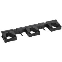 Vægophængssystem Vikan 10119 Hygiejnisk fleksibelt komplet Sort L420mm komplet product photo