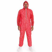 Disposable coverall red polypropylene size 2XL product photo