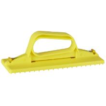 Skurenylonholder Vikan 55106 Gul med h&aring;ndtag product photo