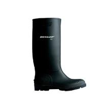 Gummist&oslash;vle Dunlop Pricemastor Sort/Sort PVC uden sikkerhed str 42 product photo
