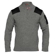 Sweater FE Combat grey acrylic w/zip size 2XL product photo