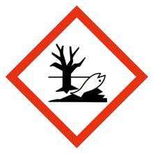Label self adhesive vinyl Dangerous for the Environment size 15x15 mm product photo