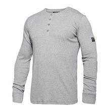 T-shirt Grandad FE Extend l/&aelig; Antracitgr&aring; bomuld str XL product photo