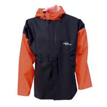 Regnjakke ELKA Fishing Xtreme Orange/Navy PVC/polyester 600gr str M product photo