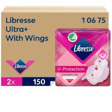 Bind Libresse Ultra+ wing dispenser refill parfume fri 2x150stk product photo