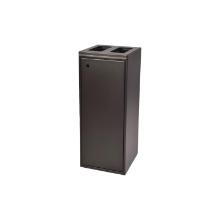 Waste rack for 2x60 ltr sack w/ door 345x345x865 mm product photo