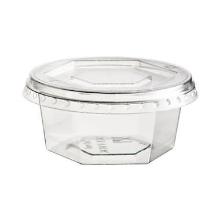 Dressingb&aelig;ger Catersource 50ml &Oslash;68xH31mm RPET klar 6-kantet product photo