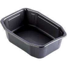 Plastbakke HMR rekt sort PP 1395ml 215x148x70mm product photo