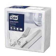 Napkin Tork Advance dinner white 39,5x39,5cm 1/4 fold 2-ply product photo