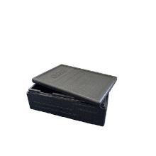 Termokasse EPP sort 60x40x20.7cm m. l&aring;g 1/1GN Cambro product photo