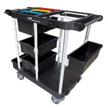 Cleaning Trolly - Nordic Recycle Trolley 2.0 &ndash; medium and open product photo