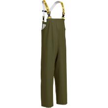 Rain overall ELKA Olive PU/nylon 240g knee pockets and elastic in legs size XL product photo