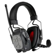 Hearing protection Sync Electo with digital radio FM w/ microphone w/ headband product photo