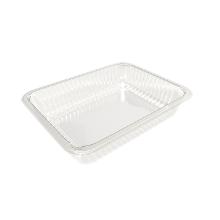 Plastbakke P78-42T 1160ml rekt klar rPET 222x173x42mm product photo