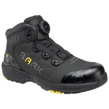 Sikkerhedsst&oslash;vlet BAAK Alexander sort m/gul BOA luk metalfri S3 SRC ESD str 48 product photo