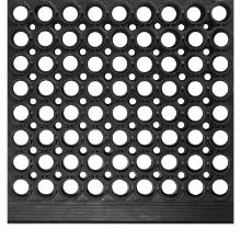 M&aring;tte yoga light skrabem&aring;tte 91x152cm sort zone 1/2 product photo