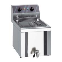 Fryer stand alone threep hase elect. Bench type 1 bowl 8/9L EF8B 6kW 400V 16AmP product photo