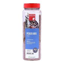 Pebermix str&oslash;d&aring;se klar plast med r&oslash;dt l&aring;g 500g product photo