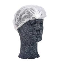 Mob cap pleated blue w/single rubber band size 2XL product photo