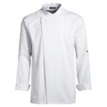 Chefs jacket Unisex long sleeves white cotton/polyester 210g size 2XL product photo