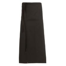 Forkl&aelig;de tjener lang One Size B100xH80cm m/syede b&aring;nd sort polyester/bomuld 245g product photo