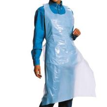Apron white 85x130cm 30 micron disposable product photo